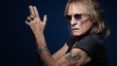 Le chanteur Christophe