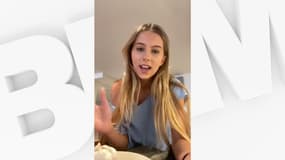 Romy, la fille aînée de Sofia Coppola et du musicien du groupe Phoenix, Thomas Mars, sur TikTok. 