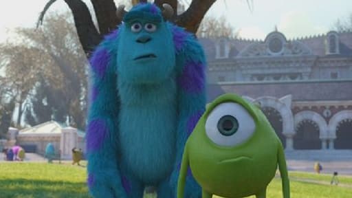 Sully et Bob à l'université dans Monstres Academy