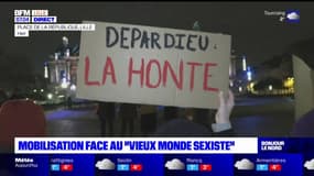 Lille: une cinquantaine de personnes réunies contre le "vieux monde sexiste"