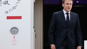 Emmanuel Macron arrive à Bali pour le G20, le 14 novembre 2022