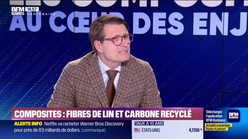 Composites : fibres de lin et carbone recyclé - 05/12