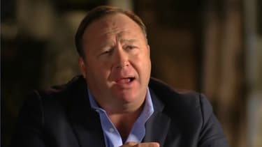 Alex Jones, animateur américain conspirationniste.