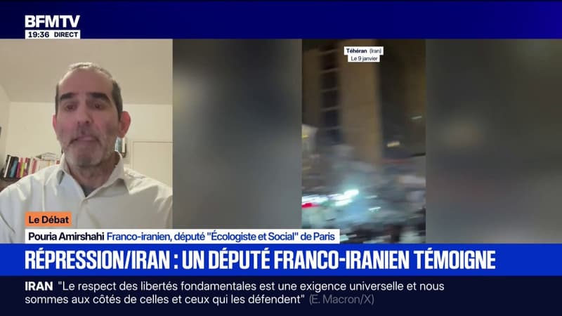 Iran: "On sait que ce régime est prêt à tout mais il est à bout de souffle", souligne Pourla Amirshahi, Franco-iranien, député Écologiste et Social