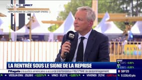 Bruno Le Maire (Ministre de l'Economie): "Ce n'est pas le moment d'arrêter avec le pass sanitaire" 