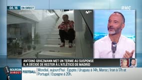 " #Griezmann se fait défoncer depuis hier soir, notamment par nous, les vieux"