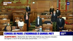Le Conseil de Paris rend hommage à Samuel Paty