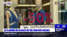 Flamme olympique en Alsace: avec un passage le 1er jour des soldes, les commerçants sont-ils inquiets? 