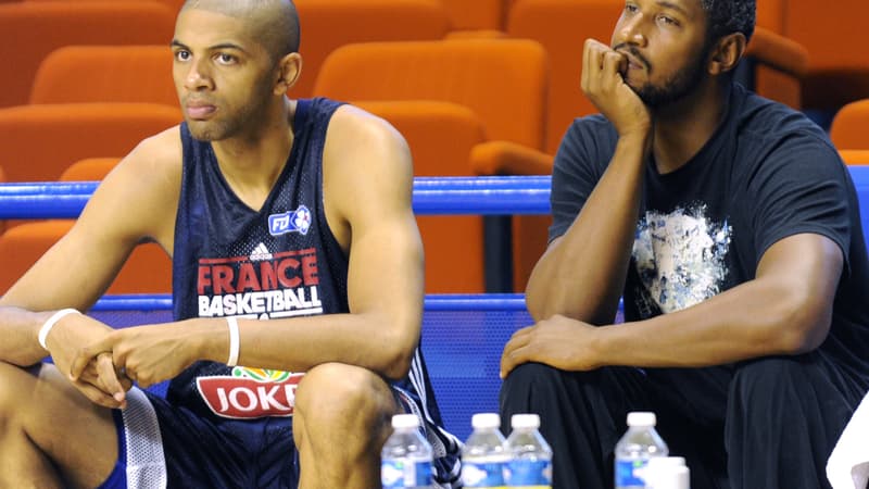 Nicolas Batum et Boris Diaw
