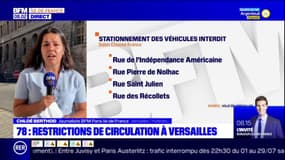 Yvelines: des restrictions de circulation à Versailles