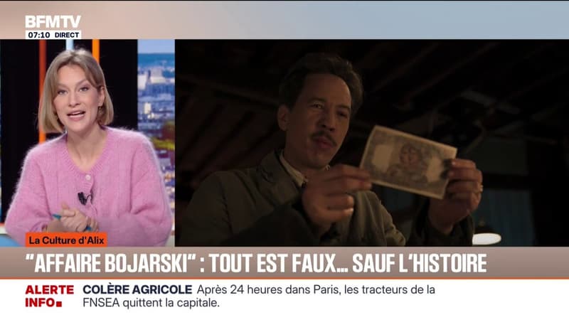 "Culture à la une" avec Alice Dauge: "Affaire Bojarski": l'histoire du plus grand faussaire de billets du XXe siècle sort ce mercredi en salles