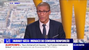 Censure: Karim Bouamrane (PS) plaide pour la mise en place d'un "gouvernement technique"