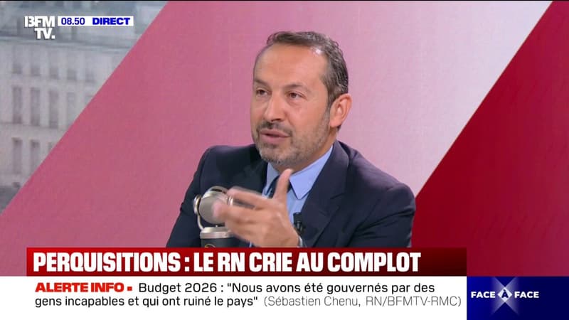 Perquisition au siège du RN: Sébastien Chenu dénonce du 