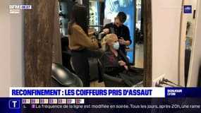 Lyon: ruée chez les coiffeurs, les clients anticipent le possible reconfinement