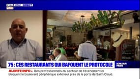 Vers une fermeture des restaurants à Paris? "Ce serait dramatique pour notre profession", juge Franck Delvau, président de l’UMIH Ile-de-France