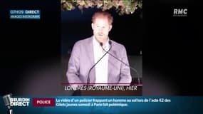 "Grande tristesse", pas "d'autre option": ce qu'il faut retenir des premiers mots du prince Harry après 
