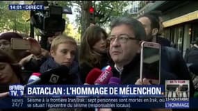 13-Novembre: "Il faut sans cesse réactiver la flamme de la solidarité et de la résistance", déclare Mélenchon