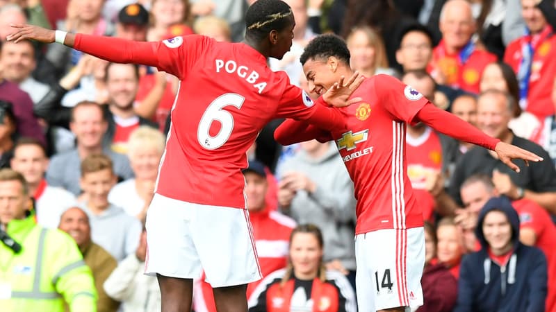 Paul Pogba-Jesse Lingard