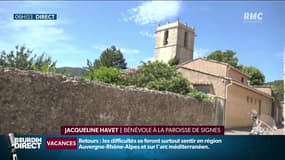 Hommage au maire de Signes: des funérailles dans la pure tradition du village