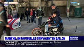 Manche: en fauteuil, ils peuvent s'envoler en ballon à air chaud