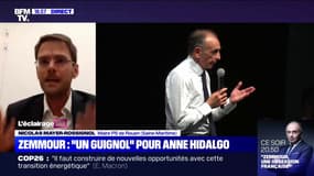 Nicolas Mayer-Rossignol à propos d'Éric Zemmour: "Le débat présidentiel est confisqué par un guignol et un ringard"