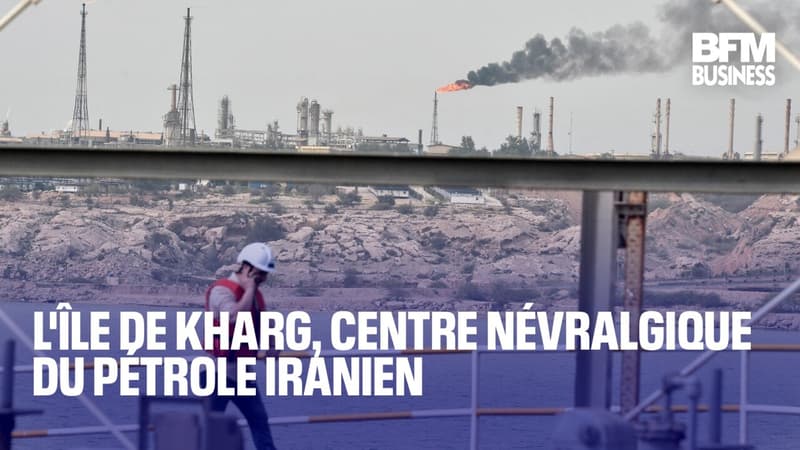 L'île de Kharg, centre névralgique du pétrole iranien