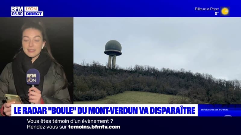 Base aérienne du Mont-Verdun: le mythique radar boule va disparaître près de Lyon