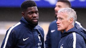 Umtiti et Deschamps