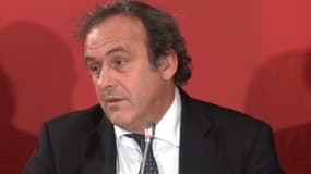 Michel Platini, actuel président de l'UEFA.