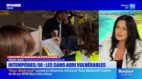 Intempéries dans les Alpes-Maritimes: les personnes sans-abri vulnérables