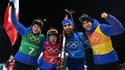 Le relais mixte de biathlon aux JO 2018