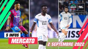 Aubameyang, Dieng, Caleta-Car… Les 5 infos mercato du 2 septembre 2022 (à la mi-journée)