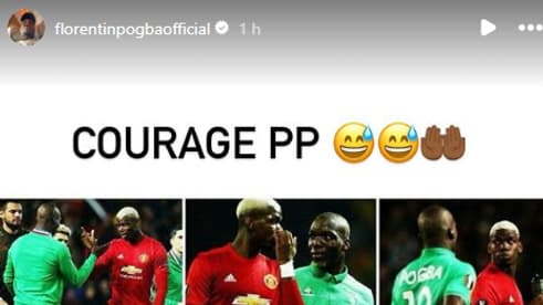Le message mystérieux de Florentin Pogba après la suspension de son frère