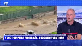 Orages : 2 400 pompiers mobilisés, 3 500 interventions - 05/06