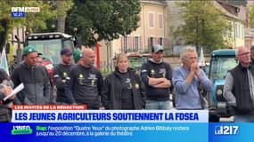 "On va perdre des exploitations": les Jeunes agriculteurs manifestent devant la préfecture des Hautes-Alpes