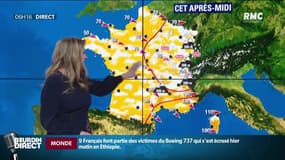 Météo: temps instable et venteux pour ce lundi 11 mars 2019