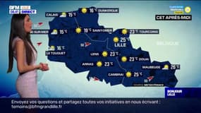 Météo Nord-Pas-de-Calais: un mardi estival, jusqu'à 25°C à Lille