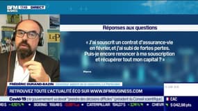 Les questions : Peut-on encore renoncer à sa souscription d'assurance-vie et récupérer tout son capital ? - 09/09