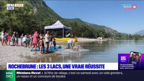 Rochebrune: les 3 lacs, de la plage de graviers sauvage à la base nautique