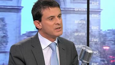 Le ministre de l'Intérieur, Manuel Valls.