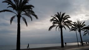 La promenade des Anglais à Nice.