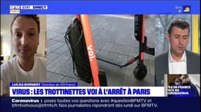 "On doit pousser les gens à rester confinés", explique le directeur de Voi France, qui a suspendu son service de trottinettes