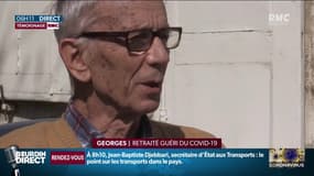"La vie est belle!": contaminé par le coronavirus, Georges, 86 ans, est guéri