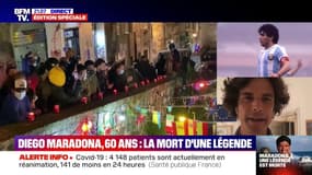 Italie: la ville de Naples pleure la mort de Diego Maradona