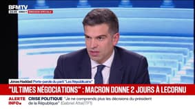 Crise politique après la démission de Sébastien Lecornu: Jonas Haddad, porte-parole des Républicains, déclare que le parti "n'est pas obsédé par les postes" du gouvernement