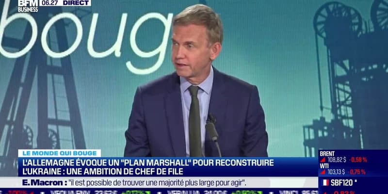 Benaouda Abdeddaïm : L'Allemagne évoque un "plan Marshall" pour reconstruire l'Ukraine, une ambition de chef de file - 23/06