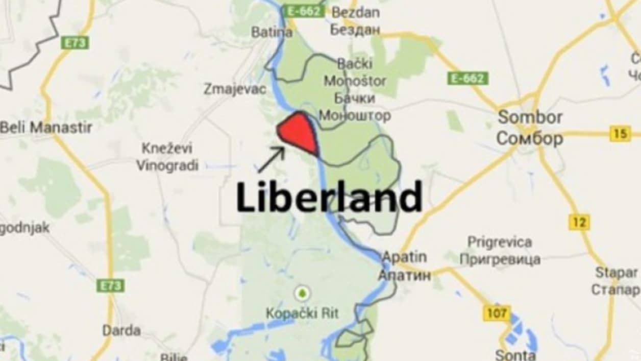 Le nouveau pays européen s'appelle Liberland, il fait 7 kilomètres carrés et est situé entre la Serbie et la Croatie. Le nouveau pays européen s'appelle Liberland, il fait 7 kilomètres carrés et est situé entre la Serbie et la Croatie.