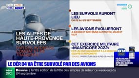 Alpes-de-Haute-Provence: le département survolé par des avions de combat et de transport