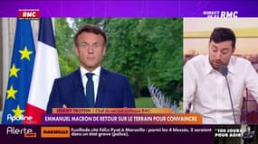 Emmanuel Macron de retour sur le terrain pour convaincre 
