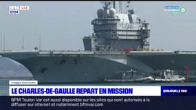 Le porte-avions Charles-de-Gaulle reprend la mer